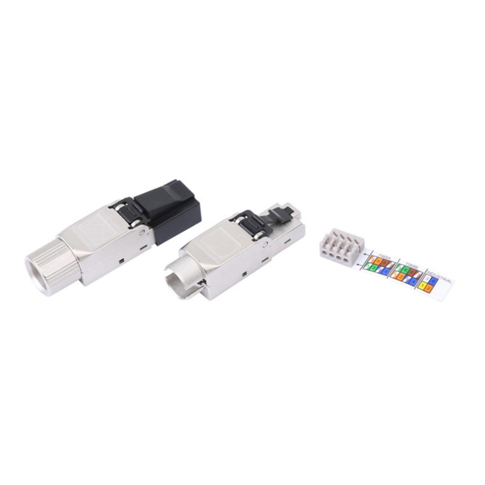 Разъем RJ45 Hyperline PLUD-8P8C-S-C6A-SH (1шт)