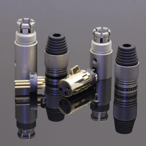 Разъем XLR (Комплект) Tchernov Cable XLR Plug Classic G Black (2 штуки)