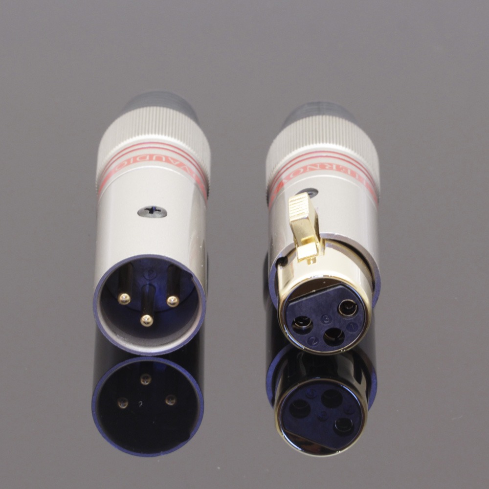 Разъем XLR (Комплект) Tchernov Cable XLR Plug Classic G Red (2 штуки)