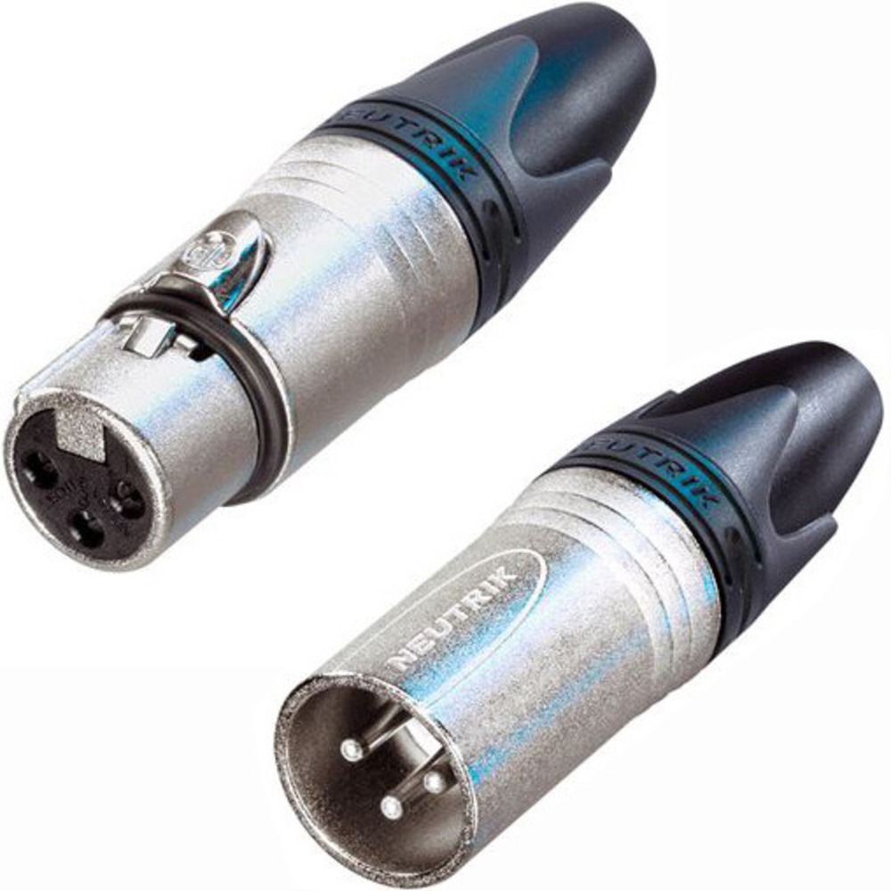 Разъем XLR (Комплект) Neutrik NC3FXX+NC3MXX-POS