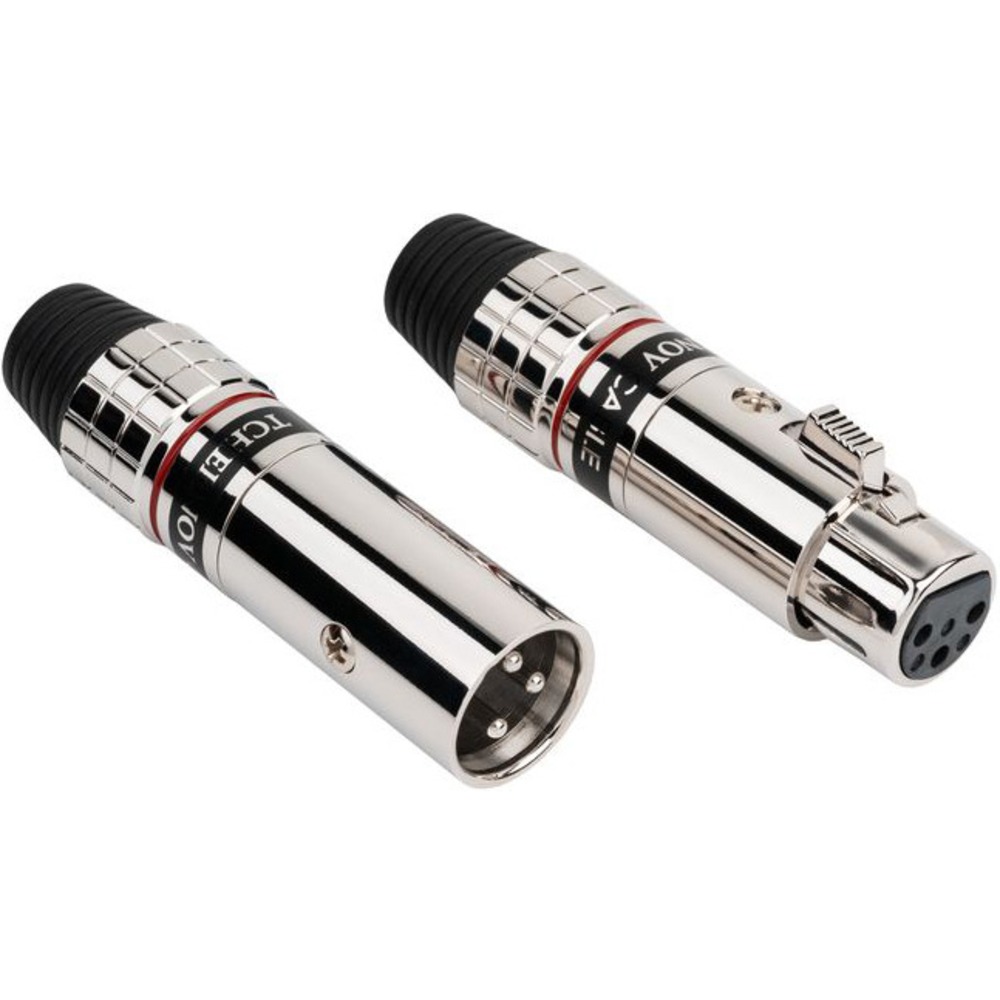 Разъем XLR (Комплект) Tchernov Cable XLR Plug Ultimate Red (2 штуки)