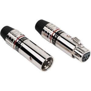 Разъем XLR (Комплект) Tchernov Cable XLR Plug Ultimate Red (2 штуки)