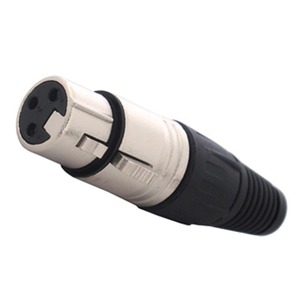 Разъем XLR (Мама) ProAudio CF-012C(BK)