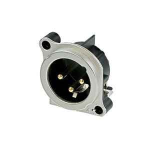 Терминал XLR (Папа) Neutrik NC3MBH