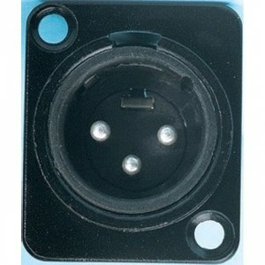 Терминал XLR (Папа) Proel XLR3MDLBK