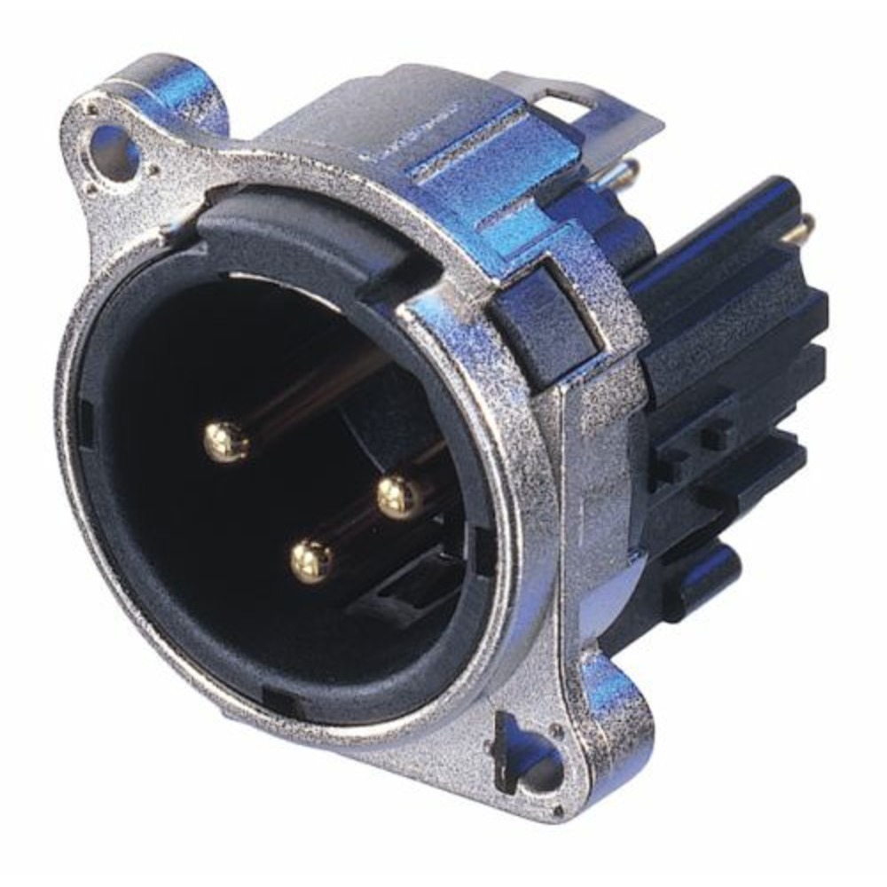Терминал XLR (Папа) Neutrik NC3MBV