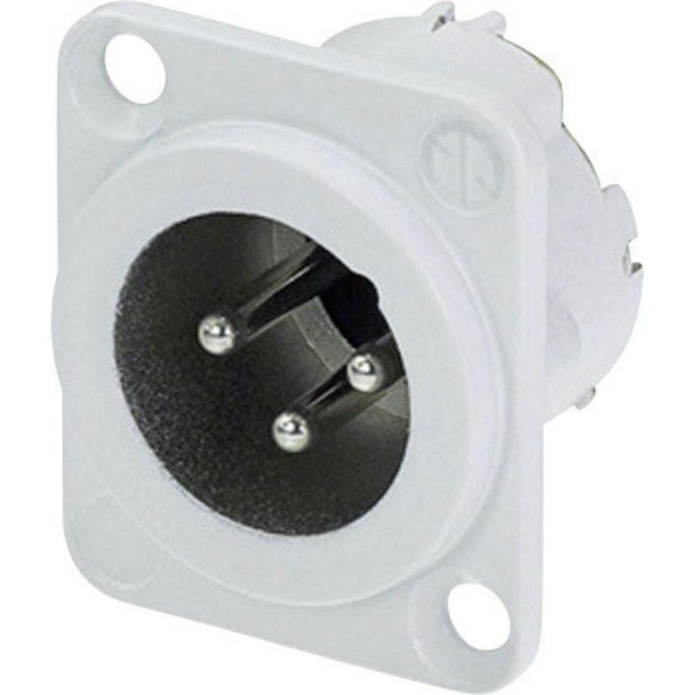 Терминал XLR (Папа) Neutrik NC3MD-LX-WT