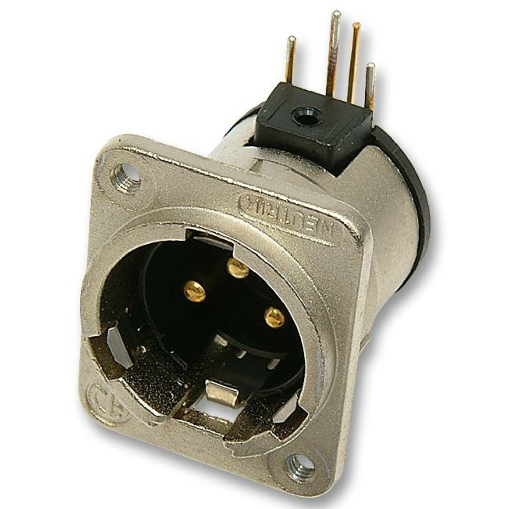 Терминал XLR (Папа) Neutrik NC3MDM3-H