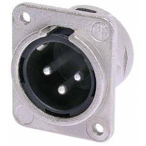 Терминал XLR (Папа) Neutrik NC3MDM3-L-1