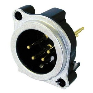 Терминал XLR (Папа) Neutrik NC4MBV