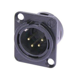 Терминал XLR (Папа) Neutrik NC4MD-L-BAG-1