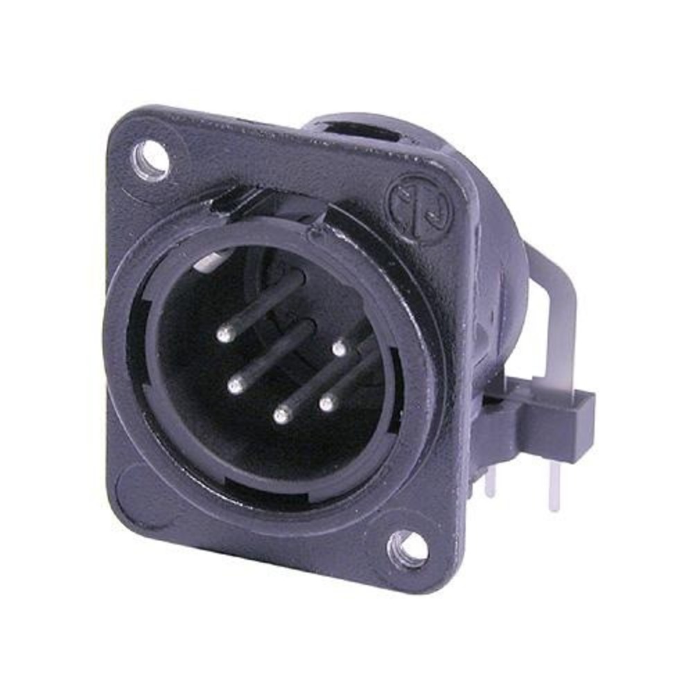 Терминал XLR (Папа) Neutrik NC5MDM3-H-BAG