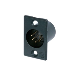 Терминал XLR (Папа) Neutrik NC5MP-B