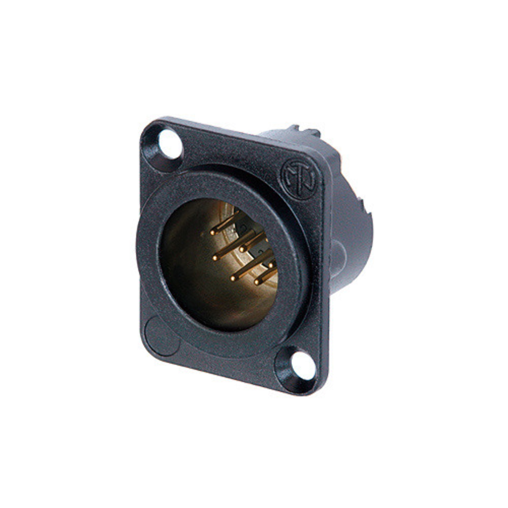 Терминал XLR (Папа) Neutrik NC7MD-LX-B
