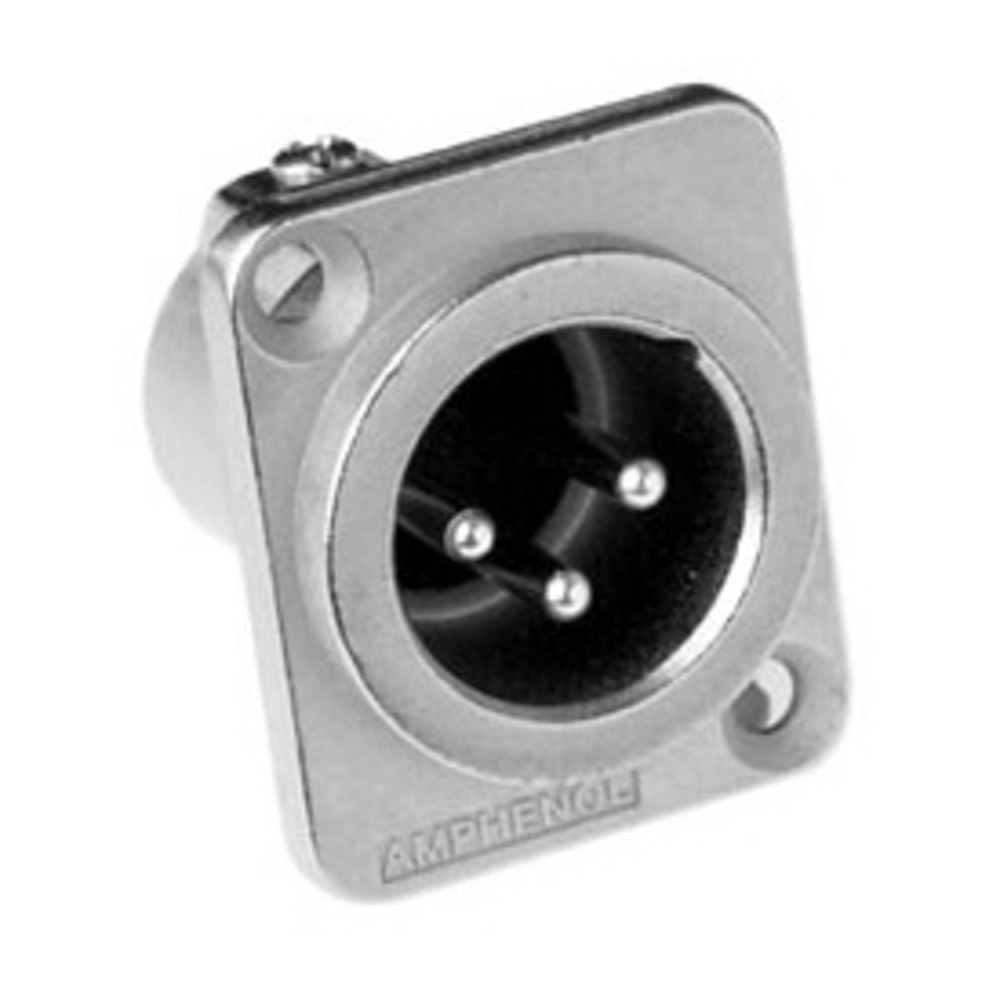 Терминал XLR (Папа) Amphenol AC3MMDZ