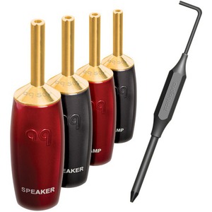 Разъем "Банана" Audioquest SureGrip507 Banana Gold (Set 4)