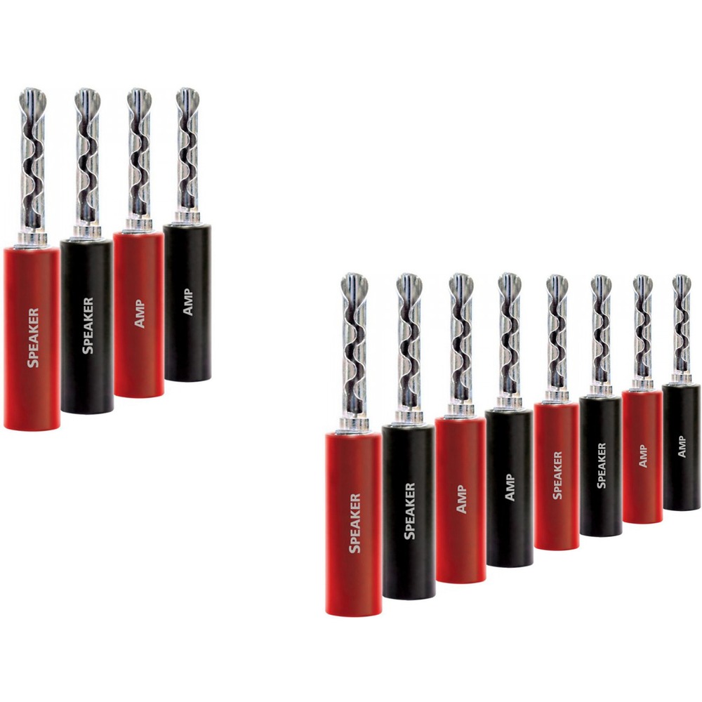 Разъем Банана Audioquest SureGrip100 BFA/Banana Silver (Set 12)