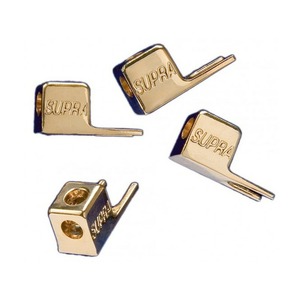 Разъем "Лопатка" Supra FORK XL 2-PR Gold