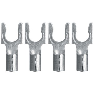 Разъем "Лопатка" Audioquest 1410/S Spade Silver (Set 4)