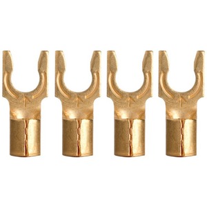 Разъем "Лопатка" Audioquest 1010/G Spade Gold (Set 4)