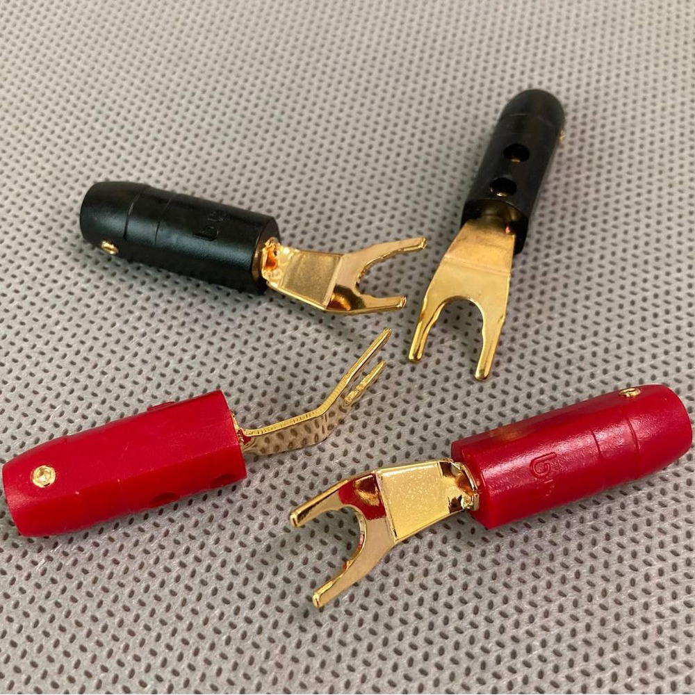Разъем Лопатка Audioquest SureGrip300 Multi-Spade Gold (Set 4)