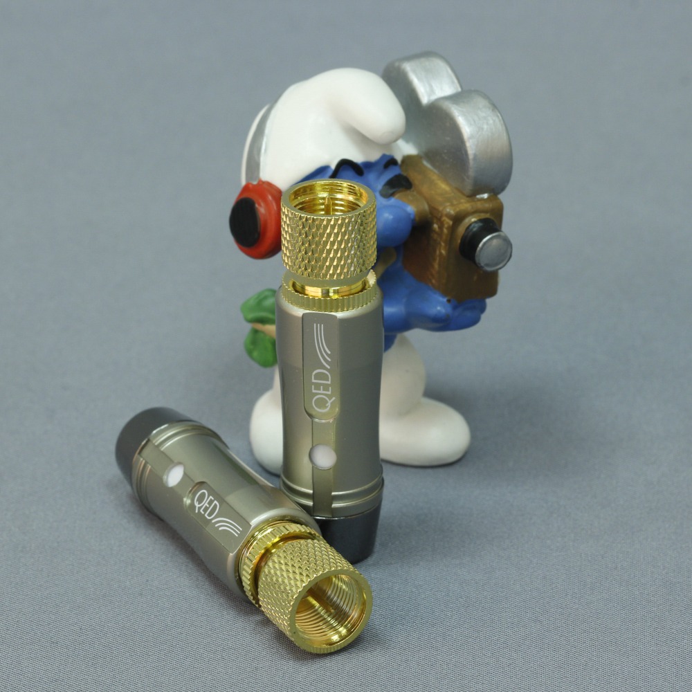 Разъем антенный F-типа QED (P-QEDRFTYPE/10) Reference F-Plug