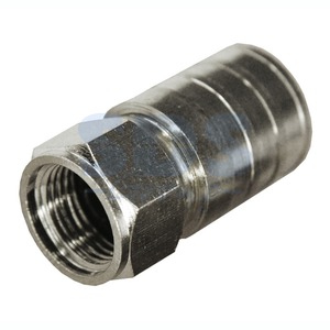 Разъем антенный F-типа Rexant 05-4008 F-разъём RG-11 (обжим) (1 штука)