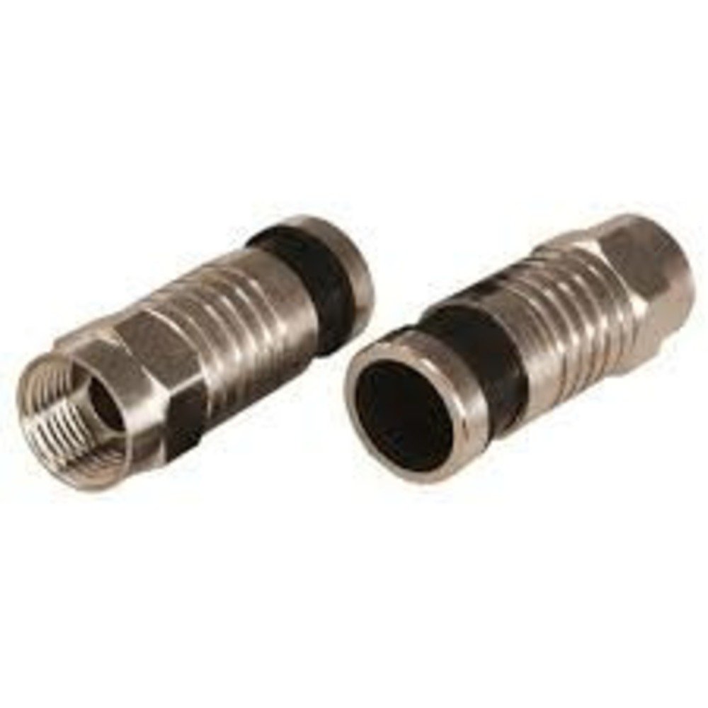 Разъем антенный F-типа Rexant 05-4036 F-разъем RG-6 компрессионный (1 штука)