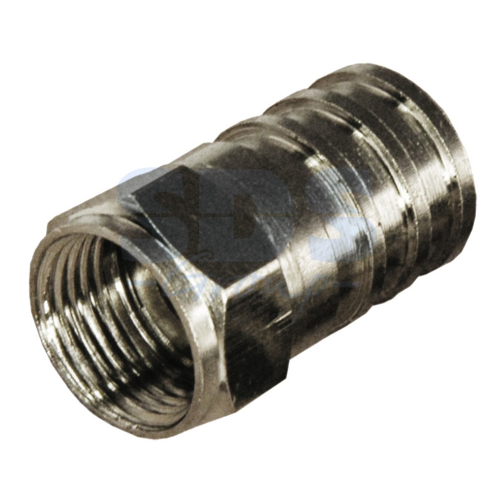Разъем антенный F-типа Rexant 05-4041 F-разъем RG-6 обжим (1 штука)
