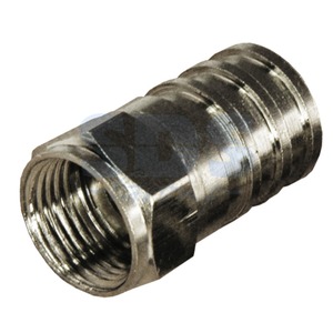 Разъем антенный F-типа Rexant 05-4041 F-разъем RG-6 обжим (1 штука)