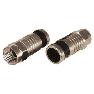 Разъем антенный F-типа Rexant 05-4033 F-разъем RG-6 обжим влагозащищенный