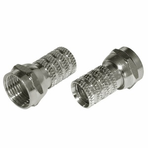 Разъем антенный F-типа Rexant 06-0002-A2 для кабеля 3C-2V, (2шт.)