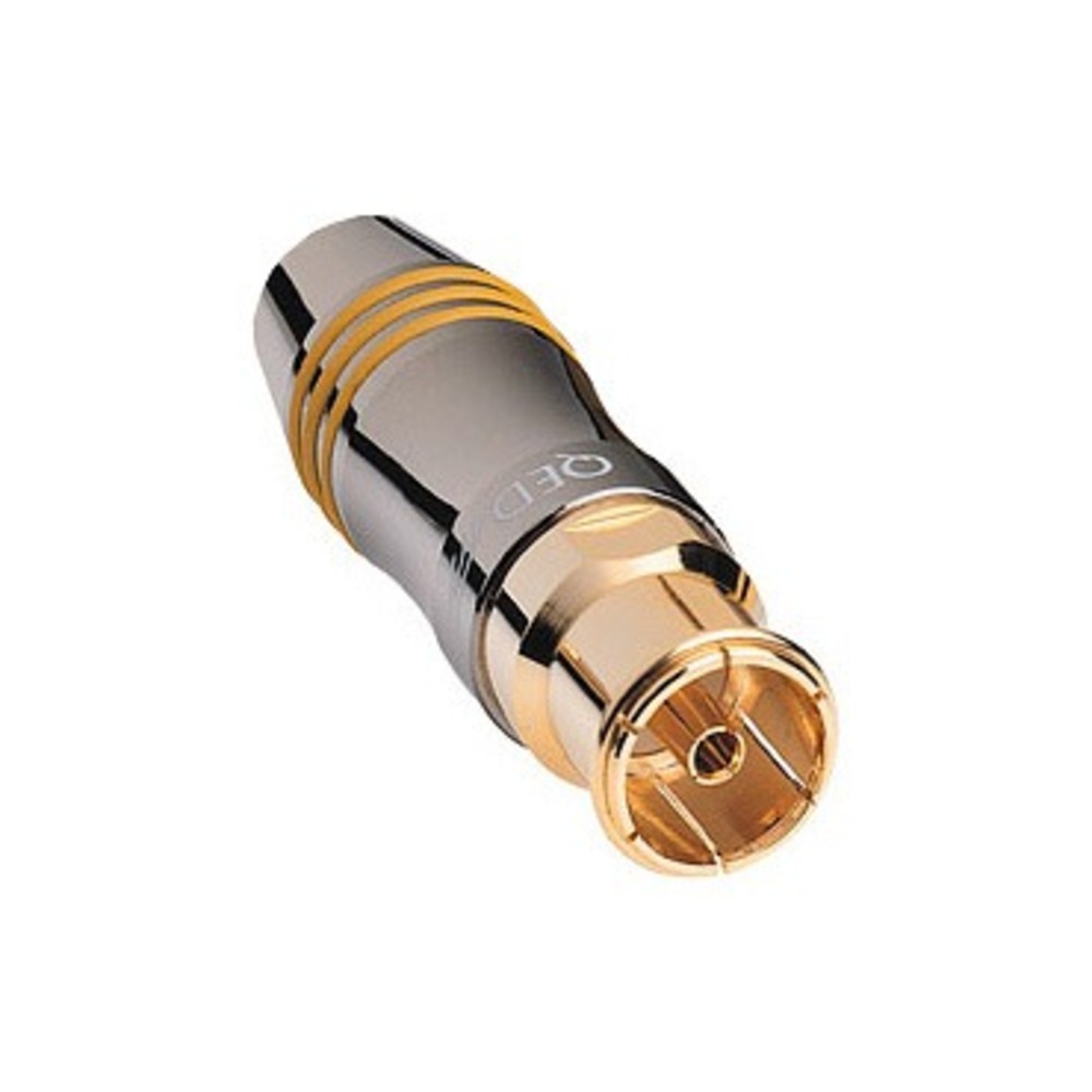 Разъем антенный Мама QED (COAXF/10) Qunex Aerial Female Plug Yellow