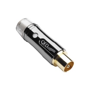 Разъем антенный Папа QED (P-QEDPARM/10) Performance Aerial Male Plug Clear