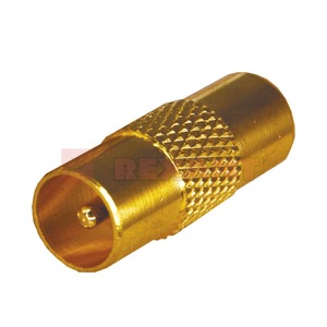 Разъем антенный Папа Rexant 05-2302-1 Male TV - Male TV Gold