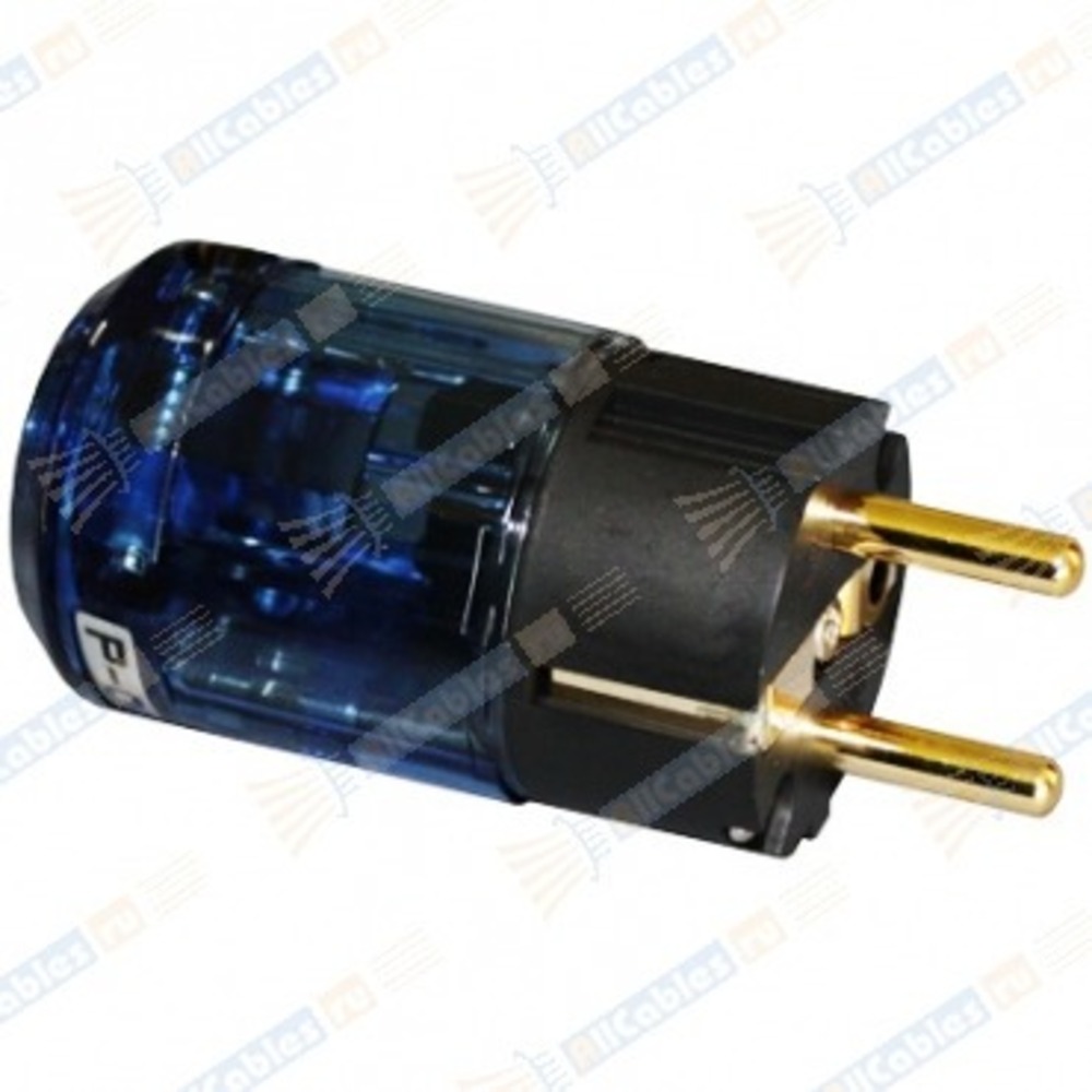 Разъем EU Schuko Ultimate Audio P-037e Blue