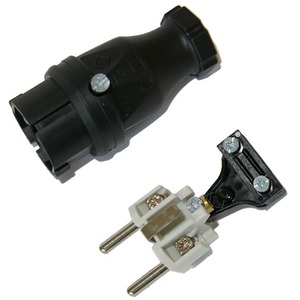 Разъем EU Schuko PCE 0511-s