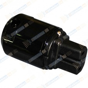 Разъем IEC C15 Ultimate Audio C-029 Black