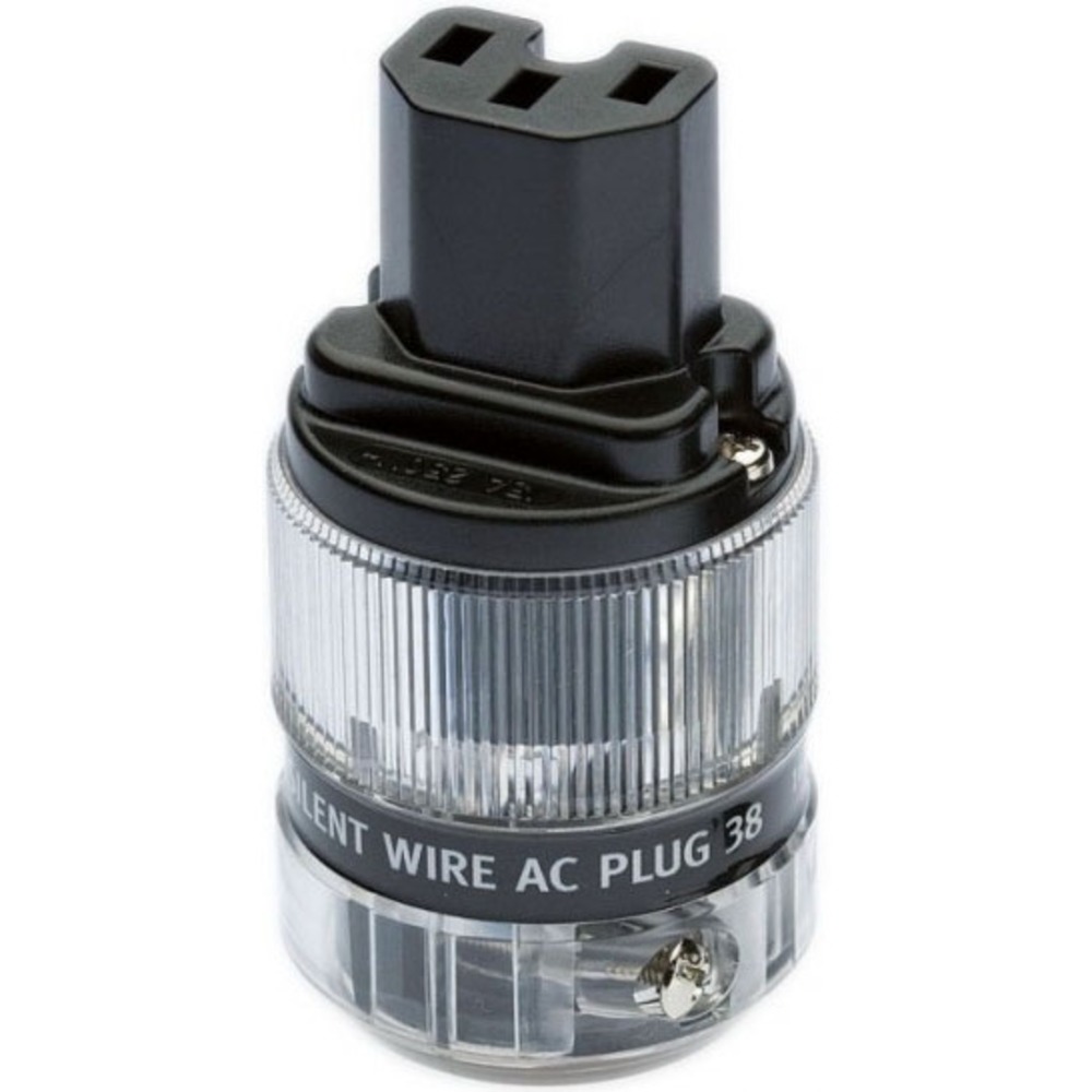 Разъем IEC C15 Silent Wire 810000504 SERIES 38 AC plug Female Argentum