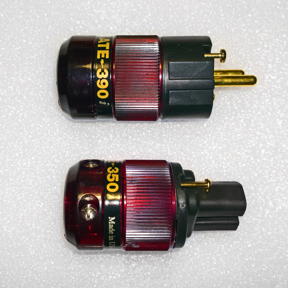 Комплект силовых разъемов DH Labs Power Connectors Red Wave Edition