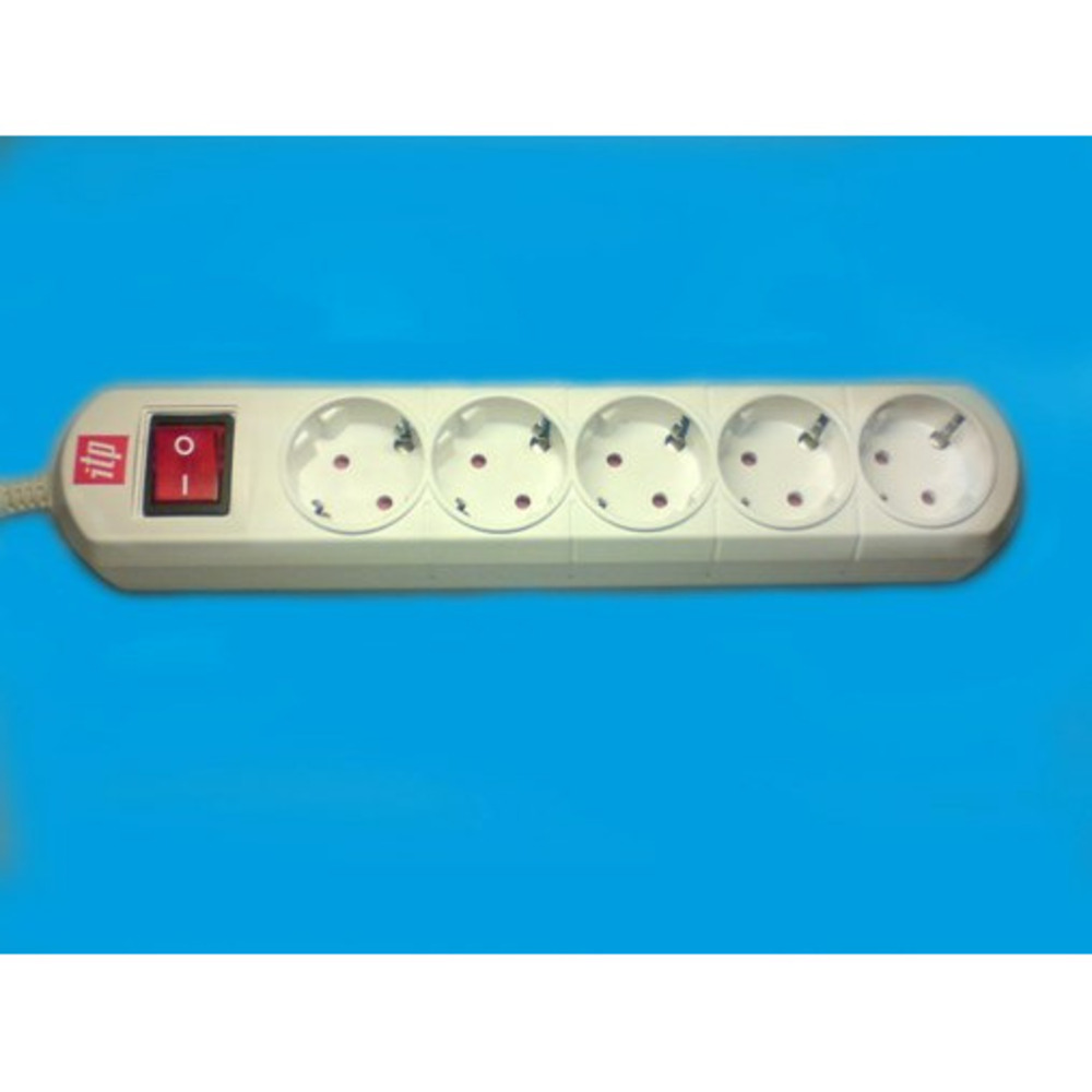 Удлинитель электрический ITP U05 5м 16A (3х1,5)