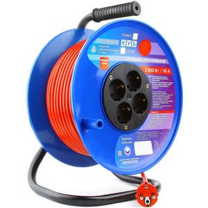 Удлинитель электрический Power Cube PC-BG4-K-50 50.0m