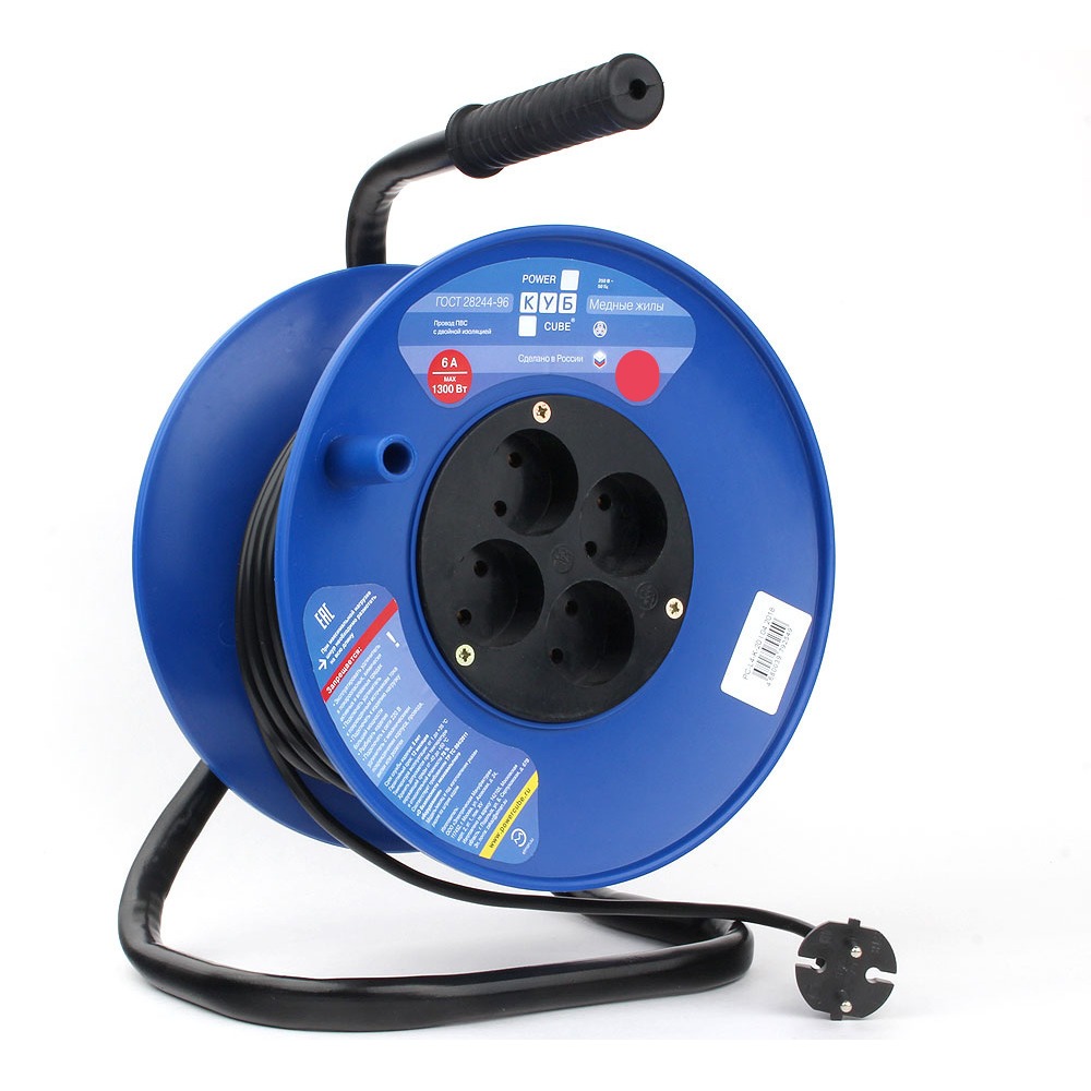 Удлинитель электрический Power Cube PC-L4-K-20 20.0m
