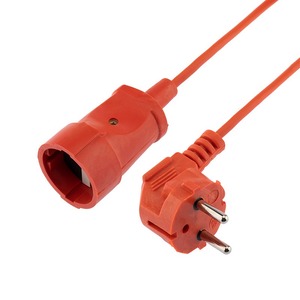 Удлинитель-шнур PROconnect 11-7107 ПВС 2х0.75, 30 м, б/з, 6 А, 1300 Вт, IP20, оранжевый