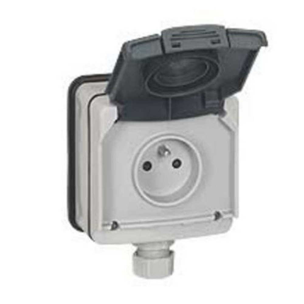 Розетка силовая Legrand 090466 Plexo
