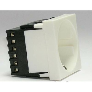 Розетка силовая Dr.HD 016002025 SOC EU 45x45