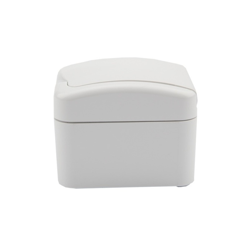 Розетка одноместная Kranz KR-78-0605 Mini OG открытой установки с заземлением, керамика, IP54 белая