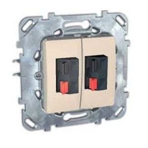 Розетка аудио/видео Schneider Electric Unica Аудиорозетка 2-ая (MGU5.8787.25ZD)