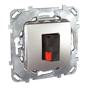 Розетка аудио/видео Schneider Electric Unica Top Аудиорозетка 1-ая (MGU5.486.30ZD)