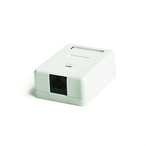Розетка RJ 45 и телефон Hyperline SB2-1-8P8C-C6-WH